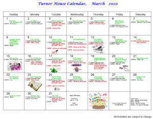 Colorado Springs Assisted Living Event Calendars | New Day Cottages