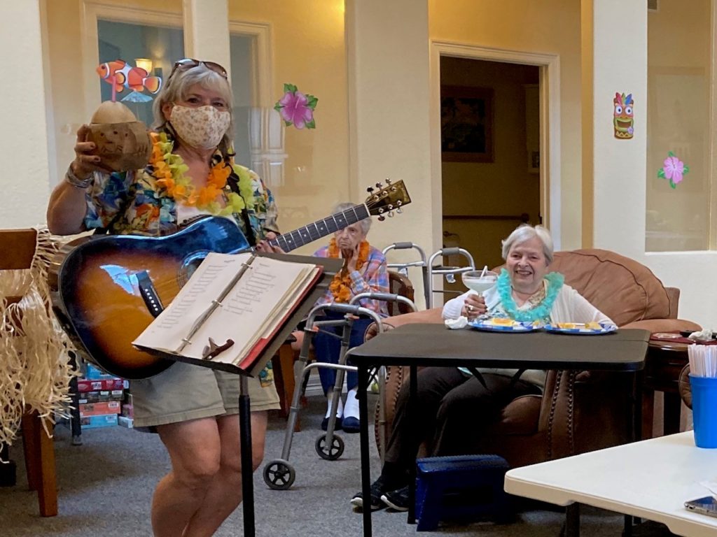 Music and fun geriatric care
