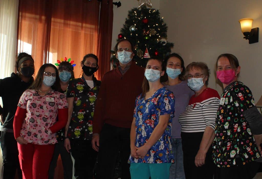 assisted living holiday fun